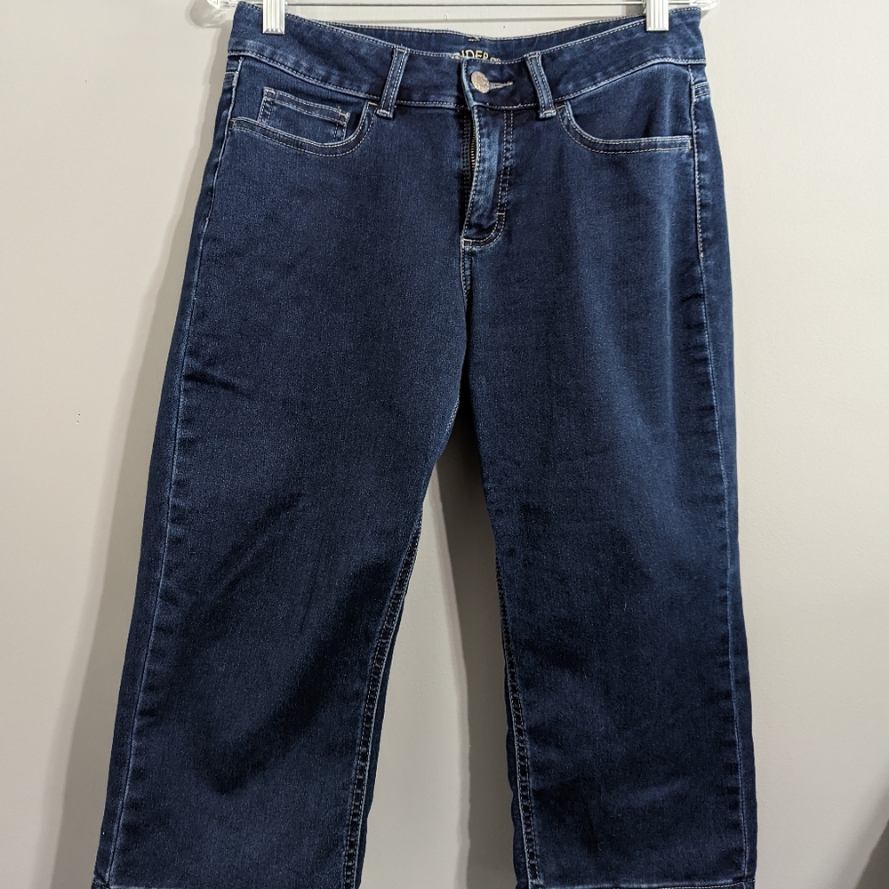 Riders by lee dark blue Capri jeans Size 8